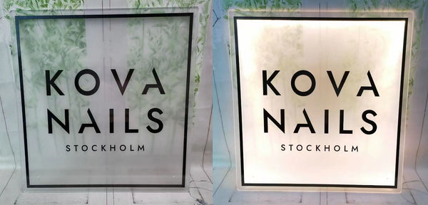Acrylic Backlit Sign