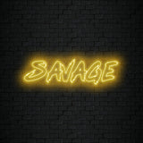 Savage Neon Sign