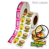 Roll Label Stickers
