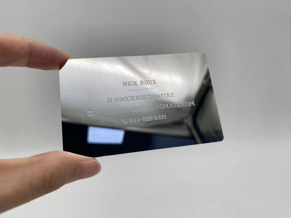 Metal Business Cards