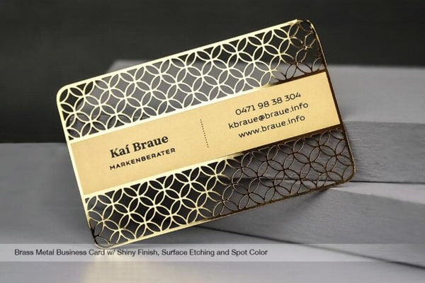 Metal Business Cards