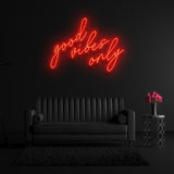 Good Vibes Only Neon Sign