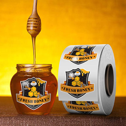 Roll Label Stickers