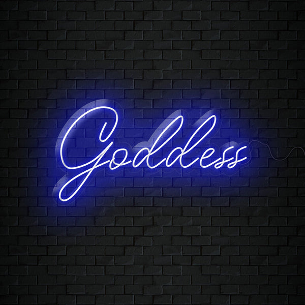 Goddess Neon Sign