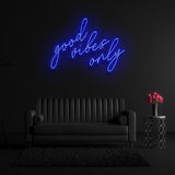 Good Vibes Only Neon Sign