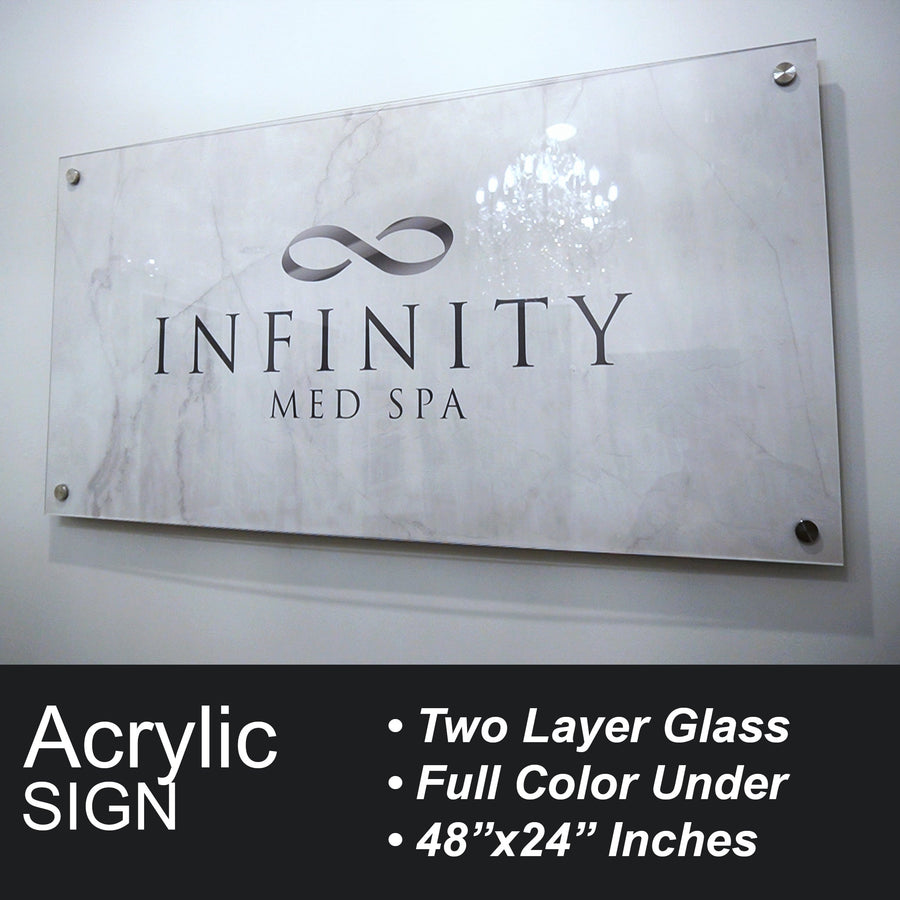 Plexiglass Acrylic Sign