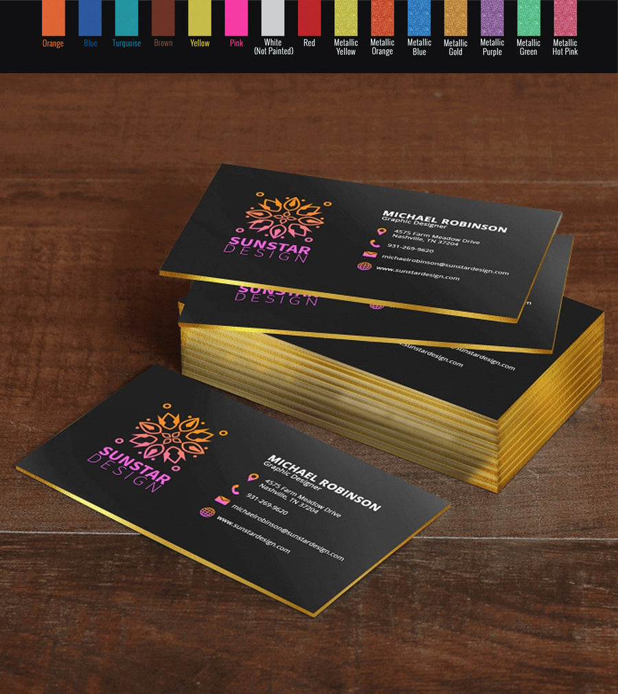 Color Edge Business Cards
