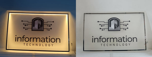 Acrylic Backlit Sign