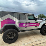 Car Wraps (Commercial Print & Custom Colors)