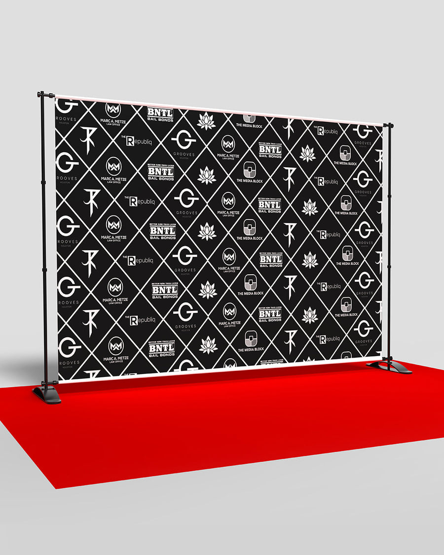 Backdrop Stand and Banner