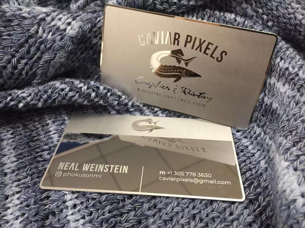 Metal Business Cards