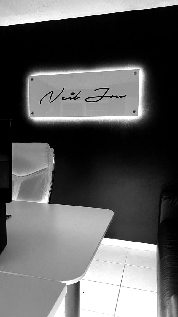 Plexiglass Acrylic Sign