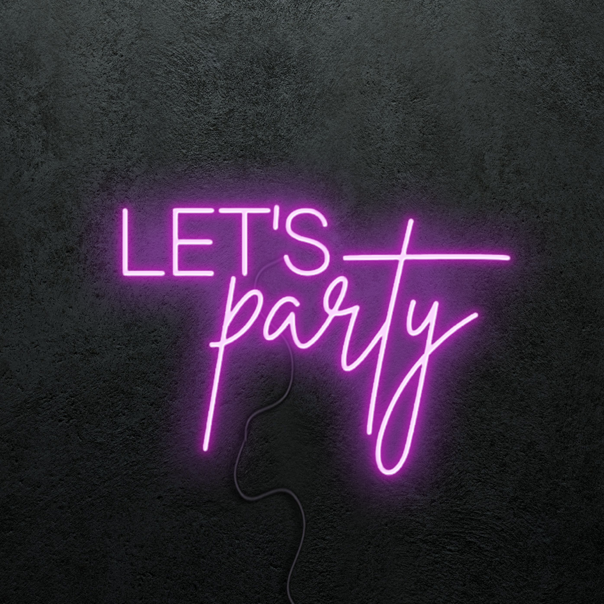 Let's Party - Premade Neon Sign – Neil Jou Productions