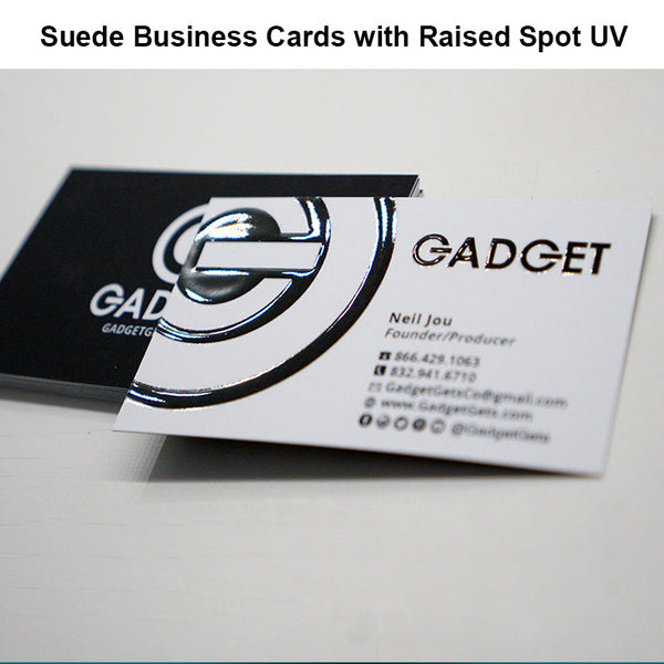 Raised Spot UV Cards