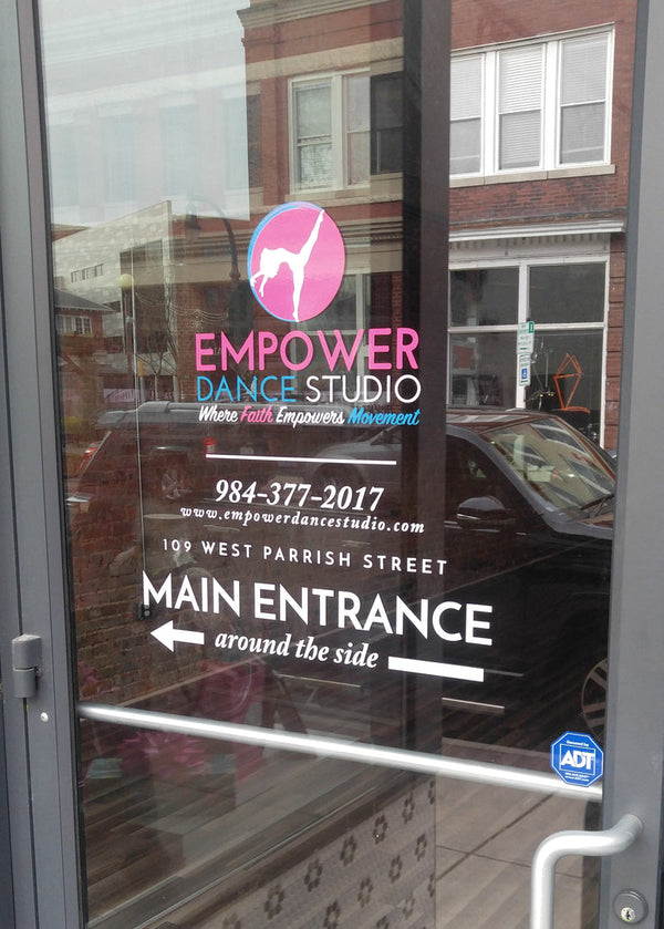 Adhesive Vinyl - Window & Wall Display