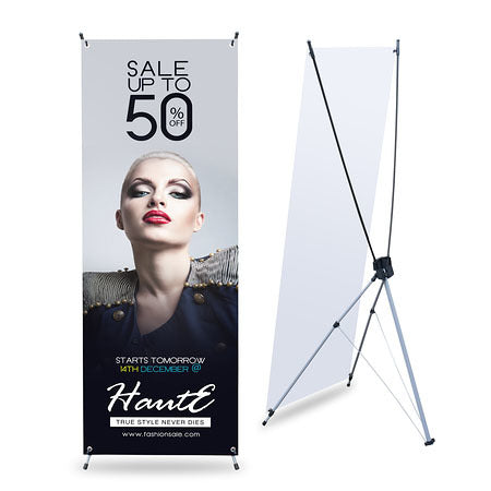 Tripod Stand and Banner