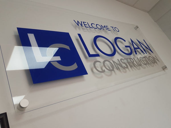 Plexiglass Acrylic Sign