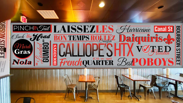 Adhesive Vinyl - Window & Wall Display
