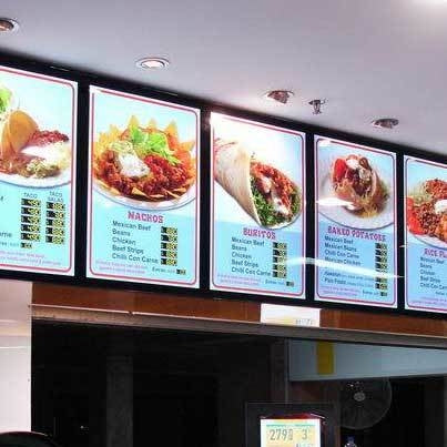 Backlit LED Frame Signs