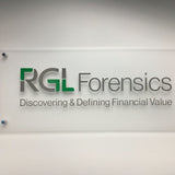 Plexiglass Acrylic Sign