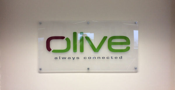 Plexiglass Acrylic Sign