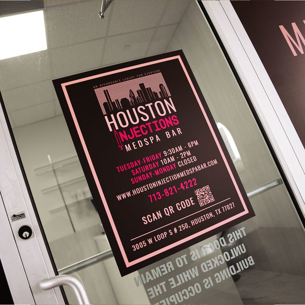 Adhesive Vinyl - Window & Wall Display