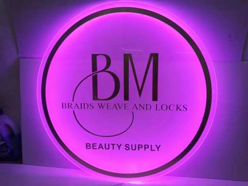 Acrylic Backlit Sign