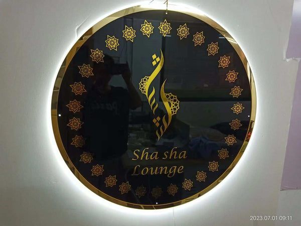 Acrylic Backlit Sign