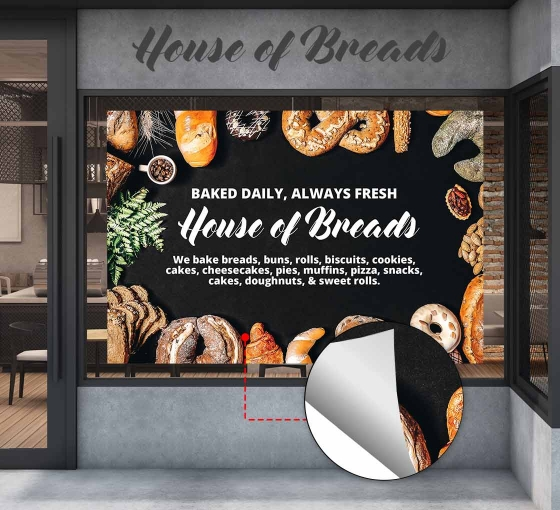 Adhesive Vinyl - Window & Wall Display