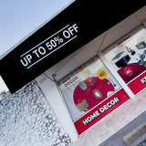 Adhesive Vinyl - Window & Wall Display