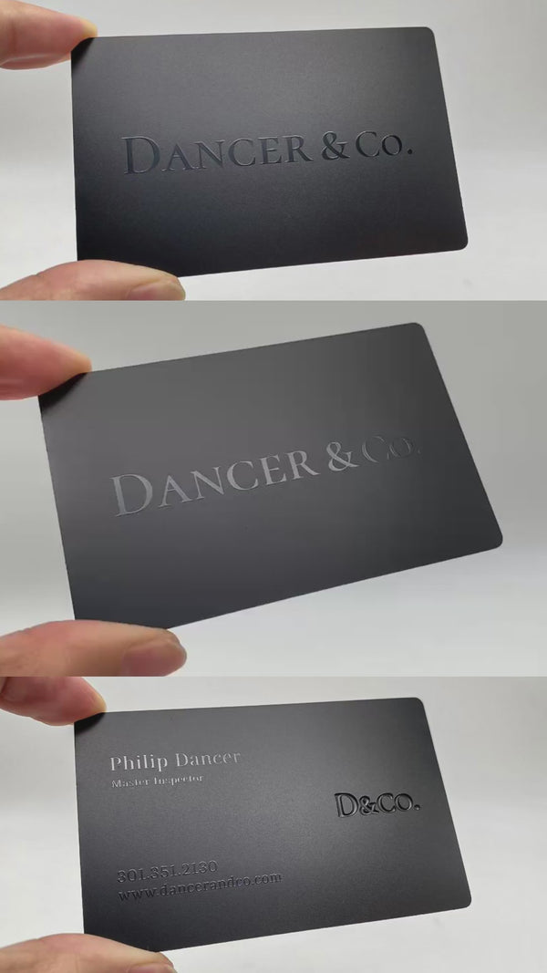 Metal Business Cards