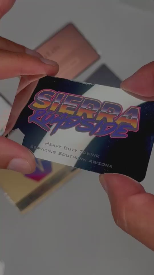 Metal Business Cards
