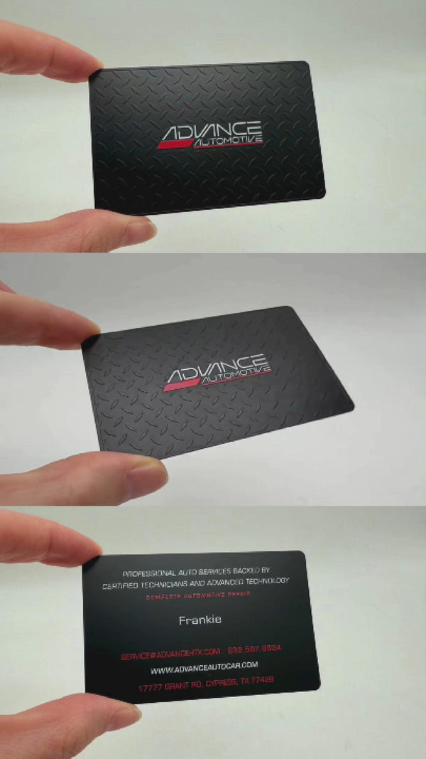 Metal Business Cards