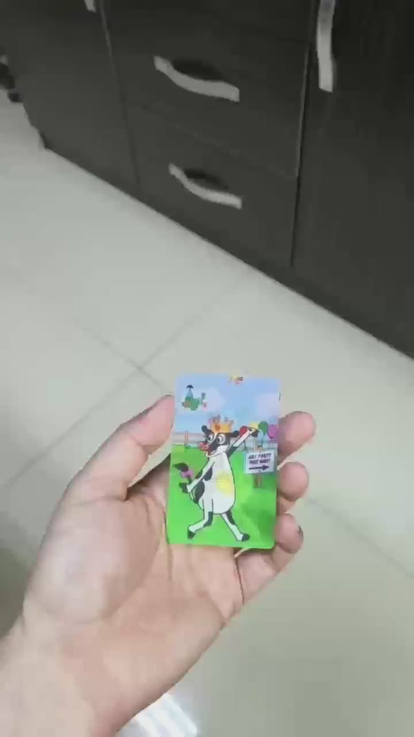 Lenticular 3D Cards - Flip Effect