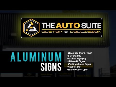 Aluminum Signs