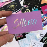 Raised Foil Cards