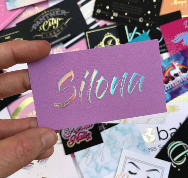 Raised Foil Cards