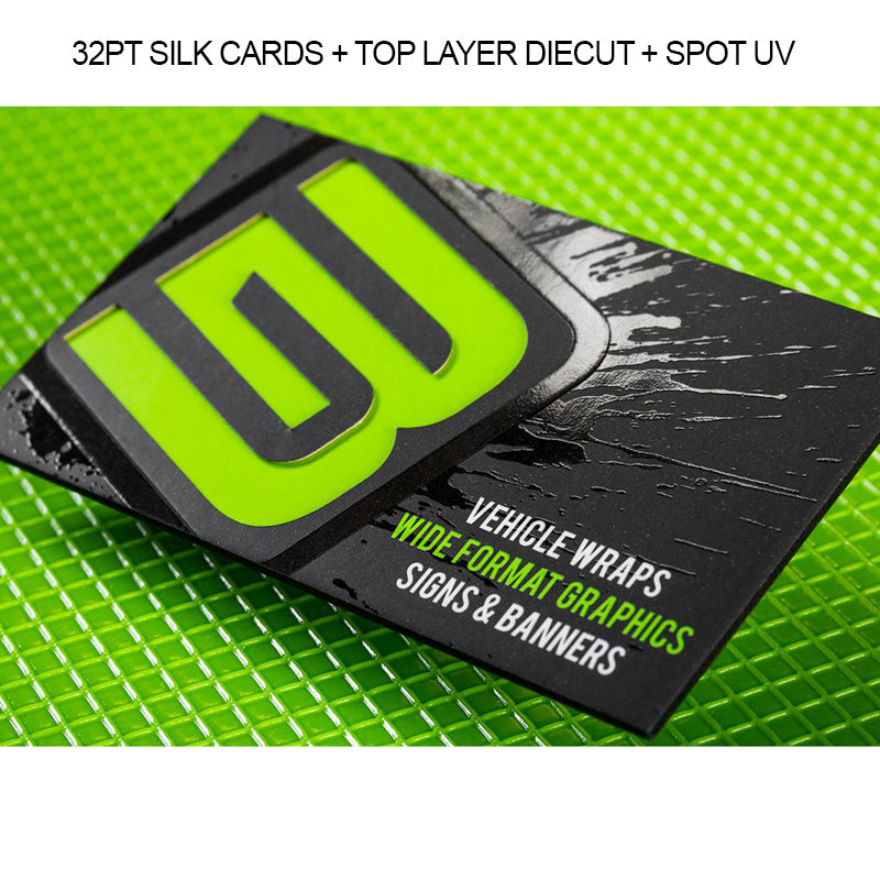 Silk Cards -  32pt Thickness