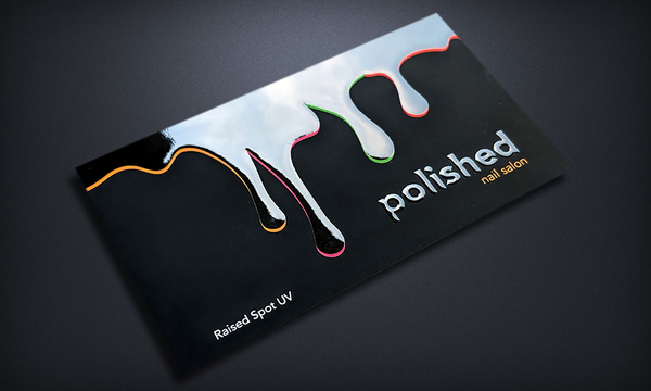 Raised Spot UV Cards