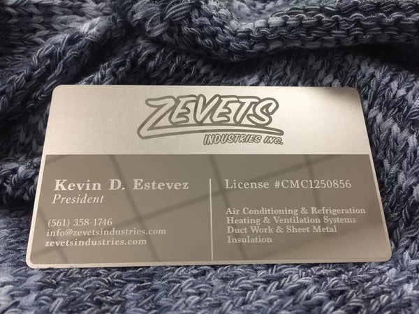 Metal Business Cards