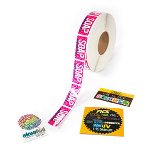 Roll Label Stickers