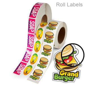 Roll Label Stickers
