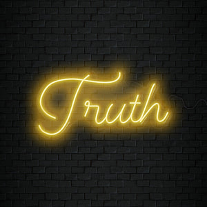 Open image in slideshow, Truth Neon Sign
